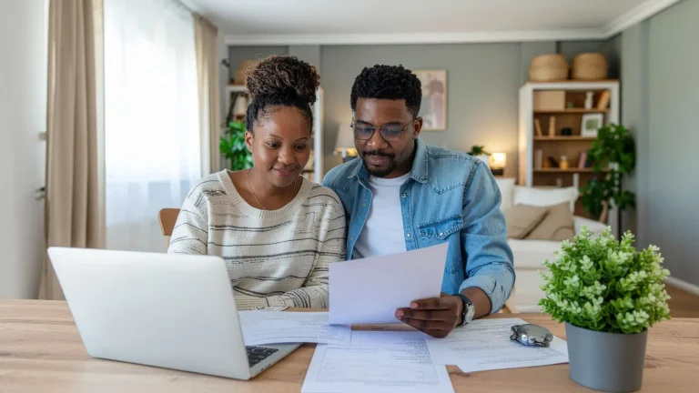 Home loan declined explained, showing South African buyers reviewing bank feedback and next steps